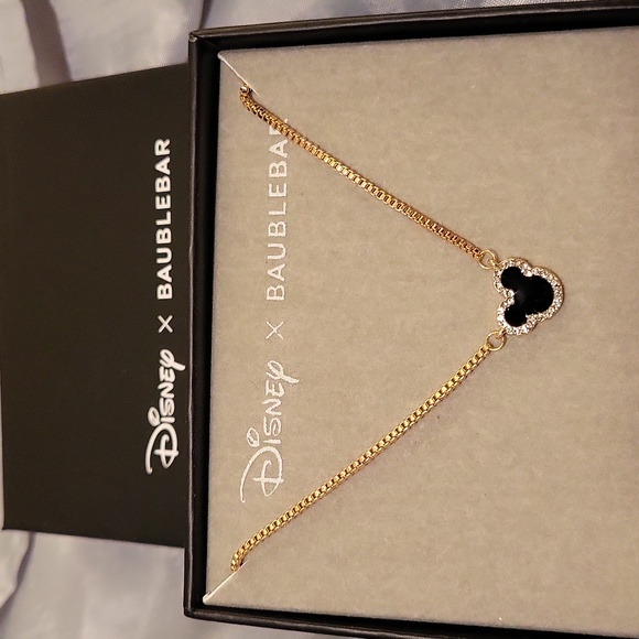 Disney Baublebar mickey necklace BNIB - Picture 1 of 2
